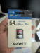 Original Sony Camera Memory Card 64GB
